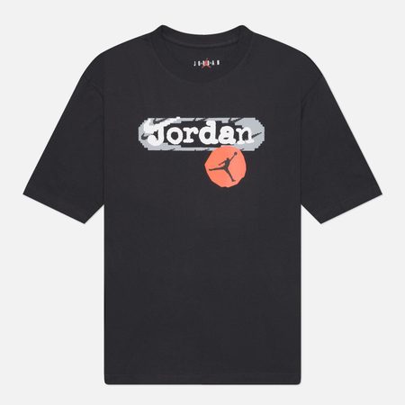 Мужская футболка Jordan Stamp Graphic, цвет чёрный