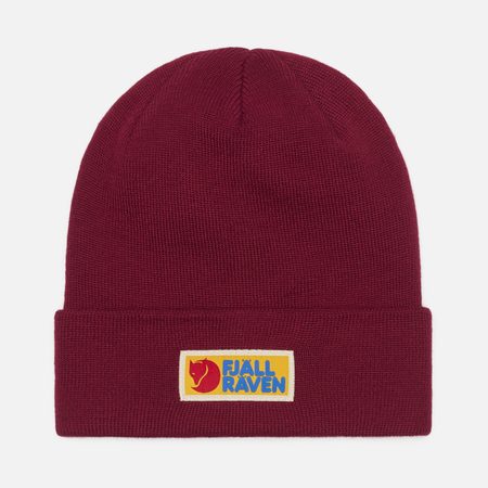 Шапка Fjallraven Vardag Classic, цвет бордовый