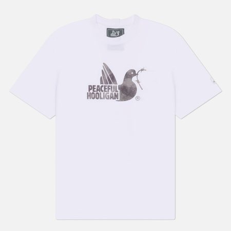 Мужская футболка Peaceful Hooligan Dove Camo, цвет белый