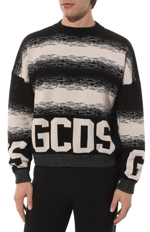 Хлопковый джемпер GCDS 3