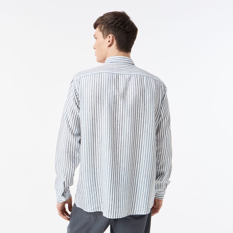 Мужская рубашка Lacoste из льна 2