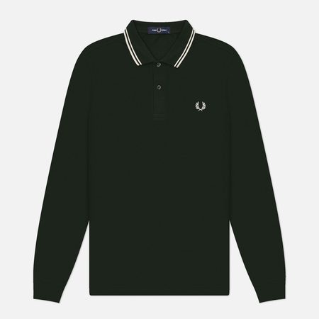 Мужской лонгслив Fred Perry M3636, цвет зелёный