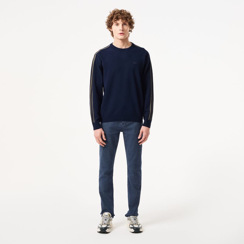 Мужской свитер Lacoste свободного кроя 4