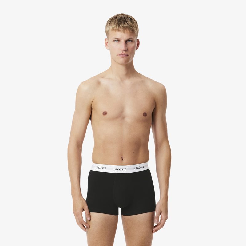 Мужское эластичное нижнее бельё Lacoste из хлопка (3 ед.)