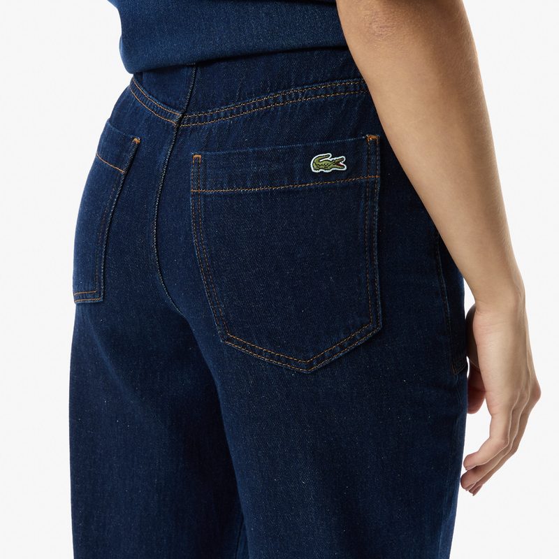 Женские прямые джинсы Lacoste 4