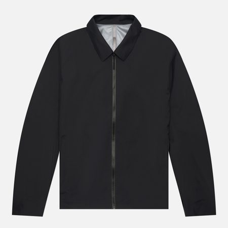 Мужская куртка ветровка Arcteryx Veilance Centroid Gore-Tex, цвет чёрный