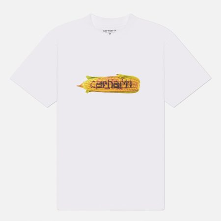 Мужская футболка Carhartt WIP Hot Cob, цвет белый