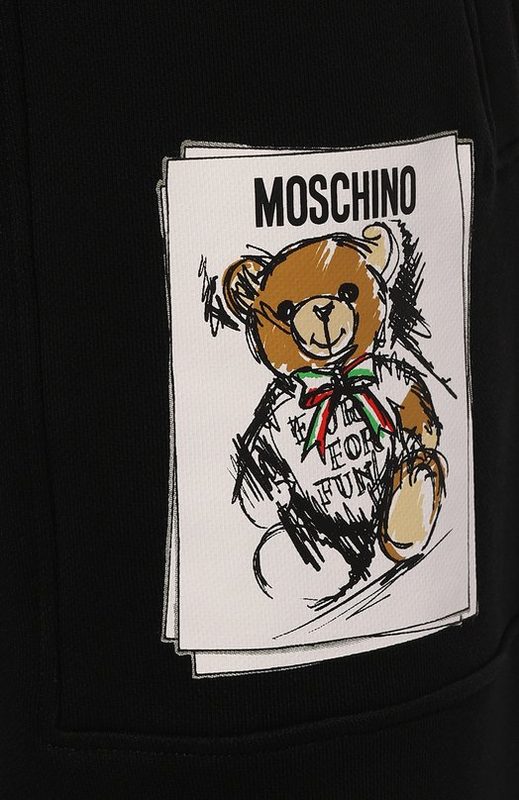 Хлопковые брюки Moschino 5