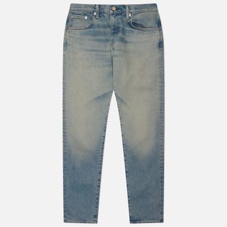 Мужские джинсы Edwin Regular Tapered Fit Kaihara Pure Indigo Stretch Denim 13 Oz, цвет голубой