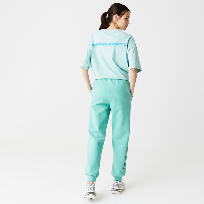 Женские спортивные брюки Lacoste приталенного кроя 2
