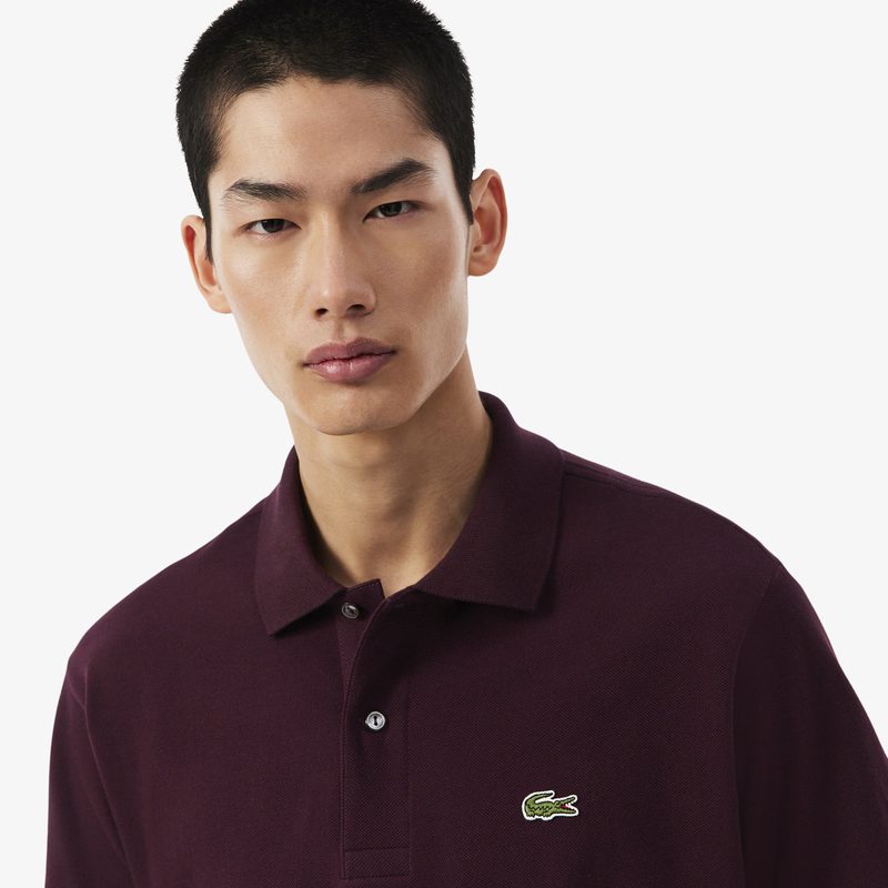 Легендарная мужская рубашка-поло Lacoste L.12.12 классического кроя 2