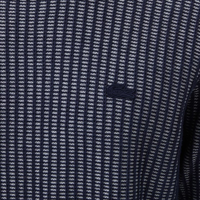 Мужской свитер Lacoste из смеси хлопка и шерсти 4