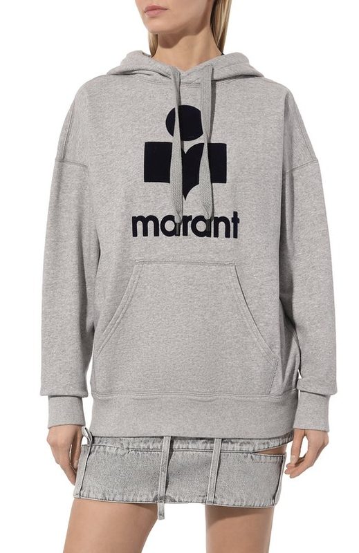 Хлопковое худи Isabel Marant Etoile 3