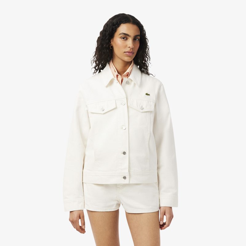 Женская джинсовая куртка Lacoste