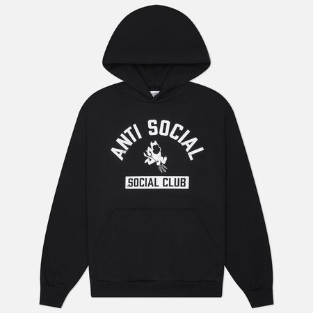 Мужская толстовка Anti Social Social Club Devil's Playground Hoodie, цвет чёрный