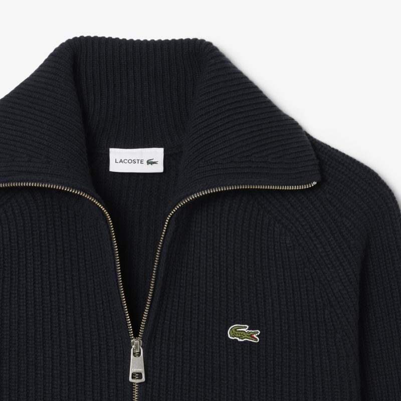 Мужской кардиган Lacoste с высоким воротом на молнии 5