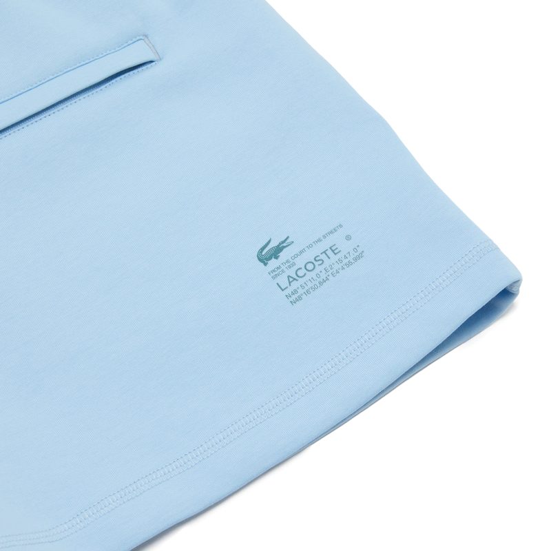 Женские однотонные шорты Lacoste 4