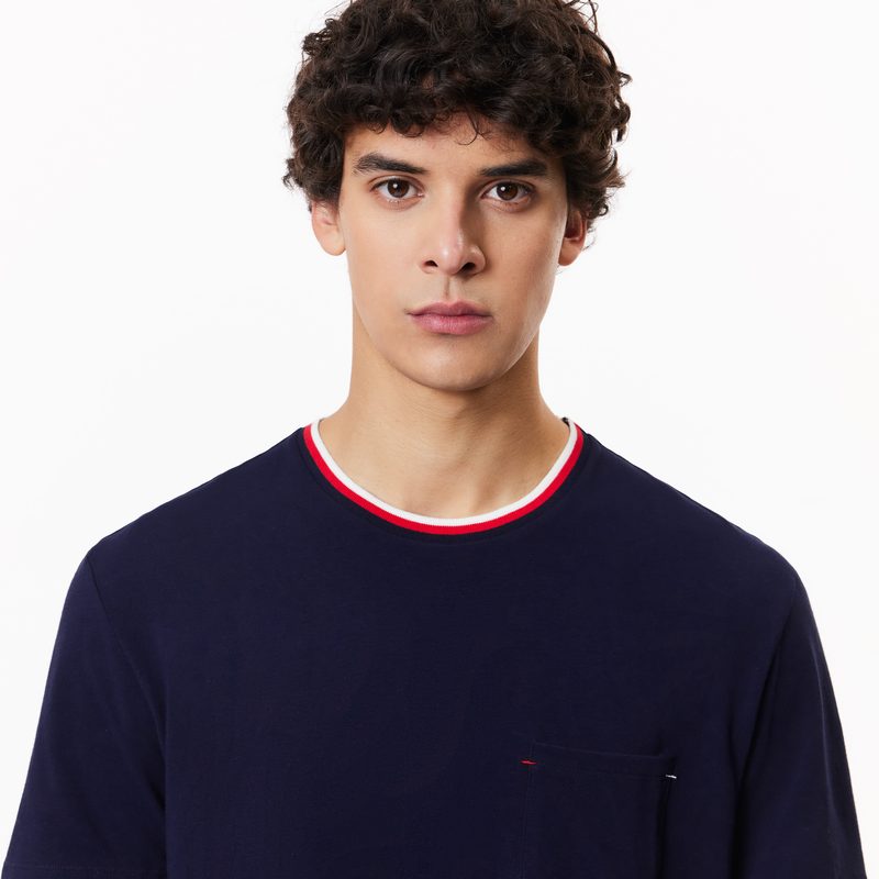 Мужская футболка для дома Lacoste из хлопка 3