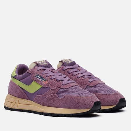 Женские кроссовки Autry Reelwind Low Suede/Net, цвет фиолетовый