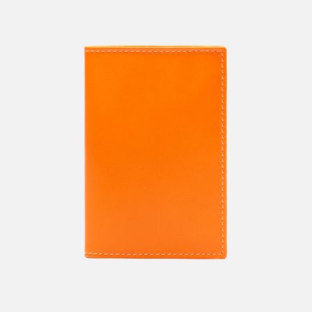 Кошелек Comme des Garcons Wallet SA6400SF Super Fluo, цвет оранжевый