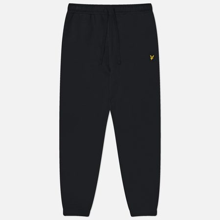 Мужские брюки Lyle & Scott Slim Fit Cotton Joggers, цвет чёрный