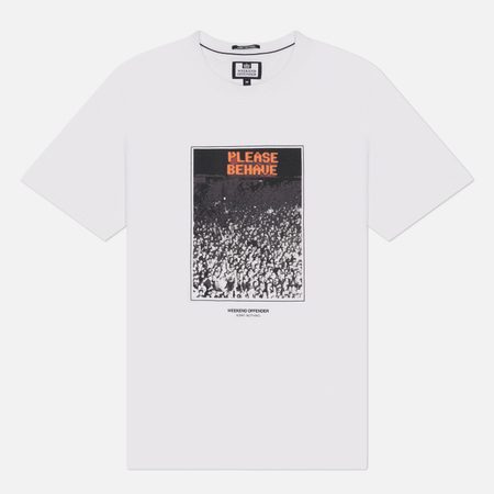 Мужская футболка Weekend Offender Behave, цвет белый