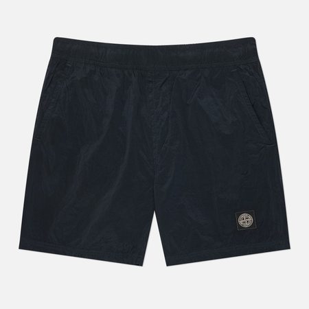 Мужские шорты Stone Island Nylon Metal In Econyl Regular Mid-Length, цвет синий