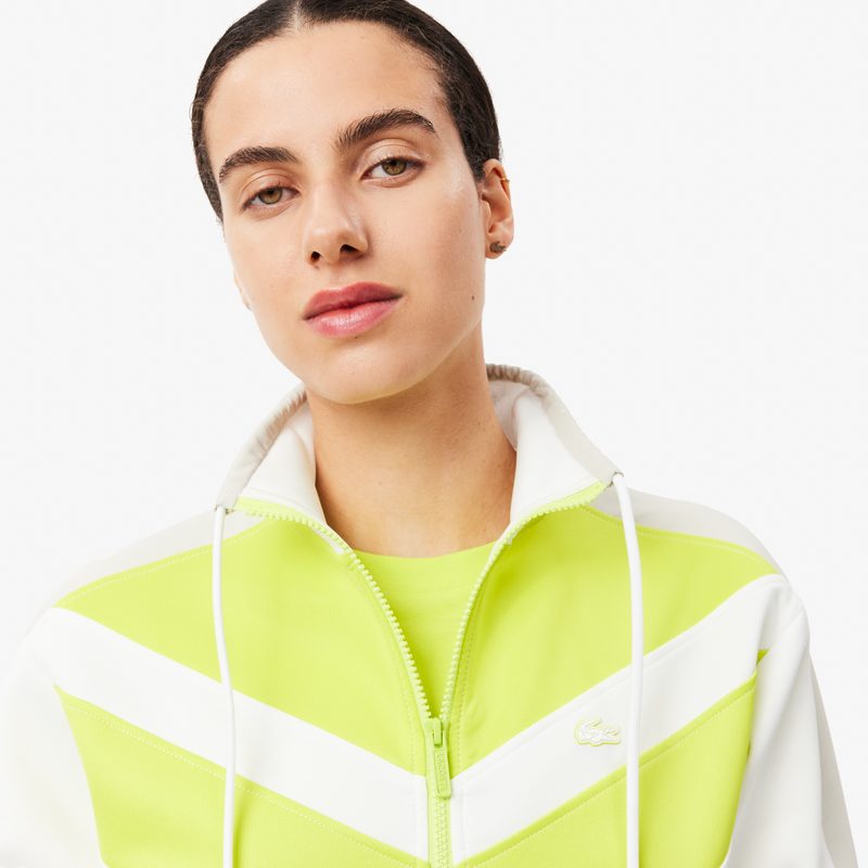 Женский свитшот Lacoste на молнии 3