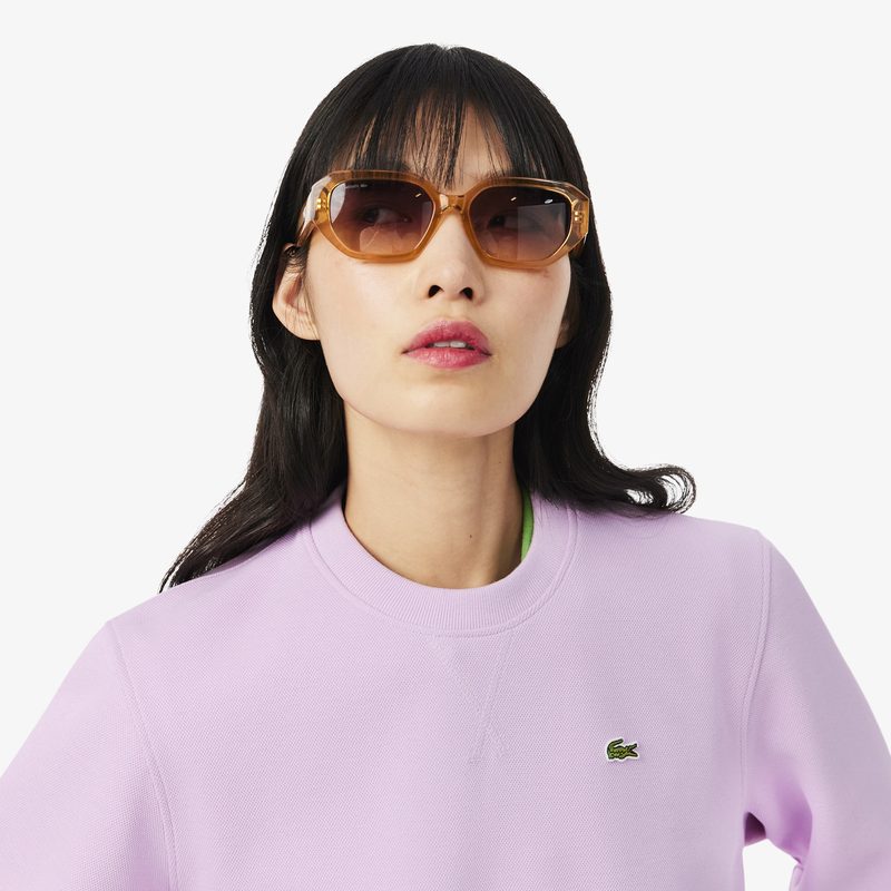 Женский свитшот Lacoste из смеси органического хлопка 3