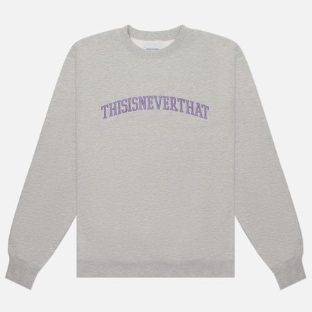 Мужская толстовка thisisneverthat Arch-Logo, цвет серый