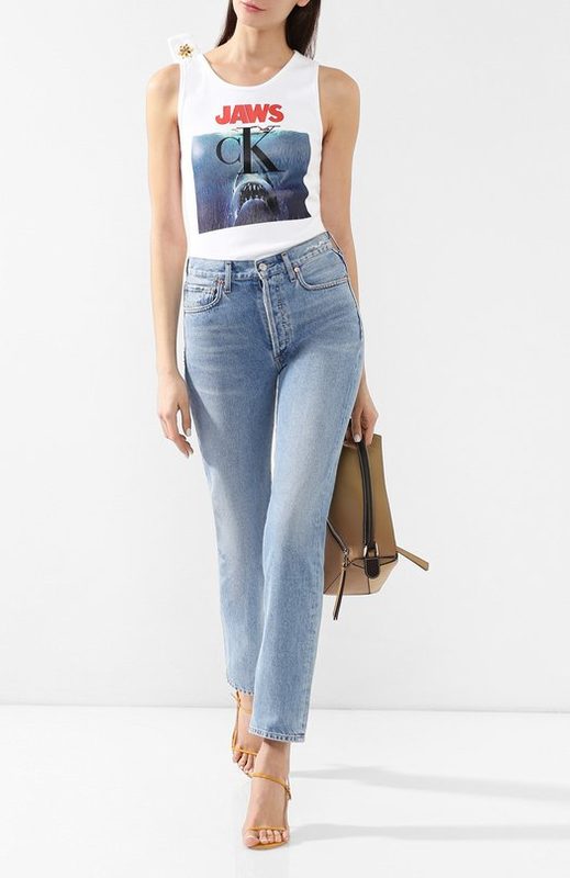 Хлопковая майка CALVIN KLEIN 205W39NYC 2