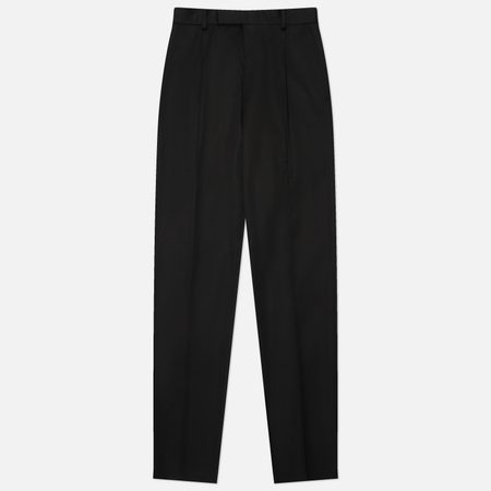 Мужские брюки WACKO MARIA Pleated Type 2, цвет чёрный