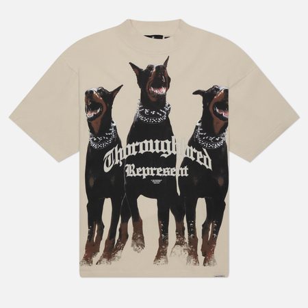 Мужская футболка REPRESENT Thoroughbred Printed, цвет бежевый