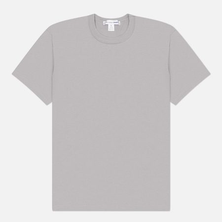 Мужская футболка Comme des Garcons SHIRT Basic Logo Back, цвет серый