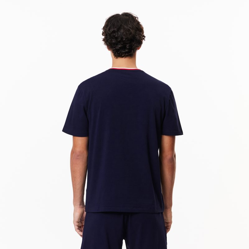 Мужская футболка для дома Lacoste из хлопка 2