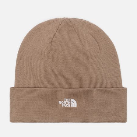 Шапка The North Face Norm, цвет бежевый
