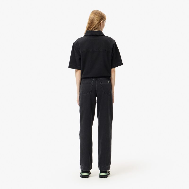 Женские прямые джинсы Lacoste 2