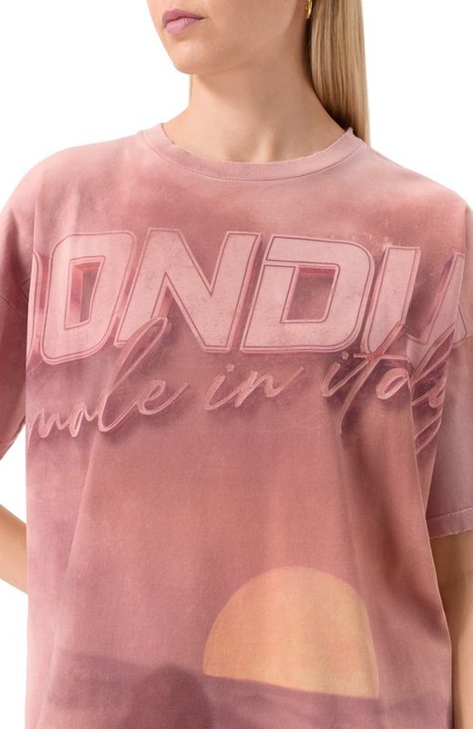 Хлопковая футболка Dondup 5