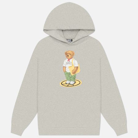 Мужская толстовка MARKET Stand For Peace Bear Hoodie, цвет серый