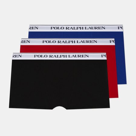 Комплект мужских трусов Polo Ralph Lauren Classic Trunk 3-Pack, цвет комбинированный
