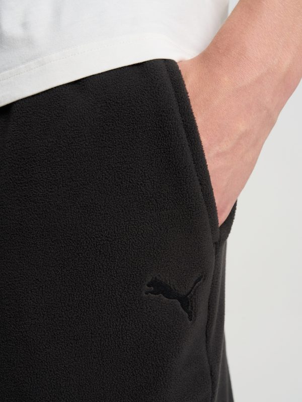 Брюки мужские PUMA Essentials Elevated Polarfleece, Черный 5