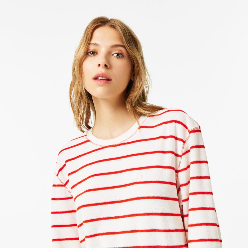 Женская толстовка Lacoste с круглым воротом 3