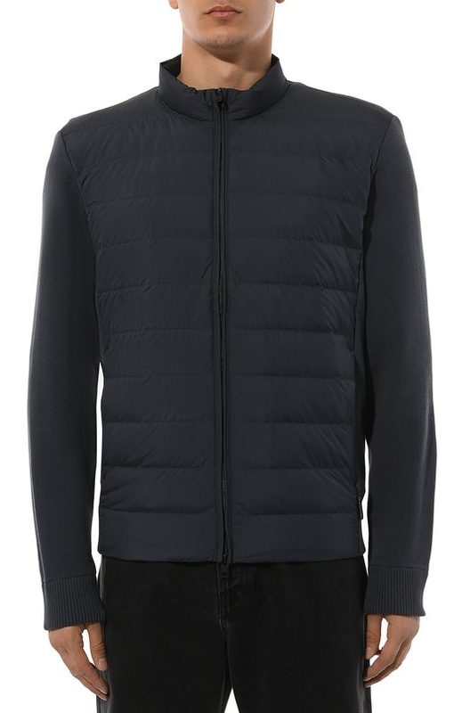Комбинированный кардиган Woolrich 3