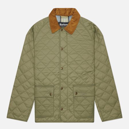 Мужская стеганая куртка Barbour City Bedale Quilted, цвет оливковый