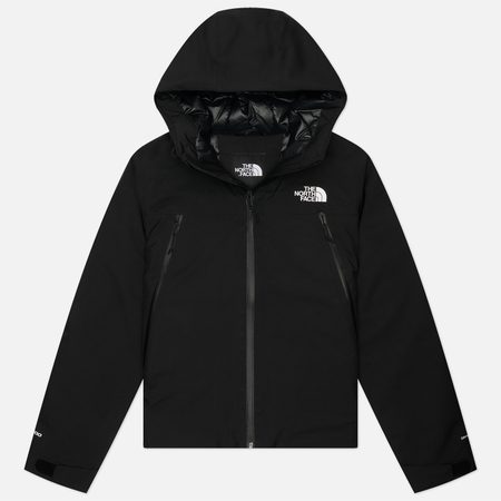 Женский пуховик The North Face Mountain Range Down Hooded, цвет чёрный