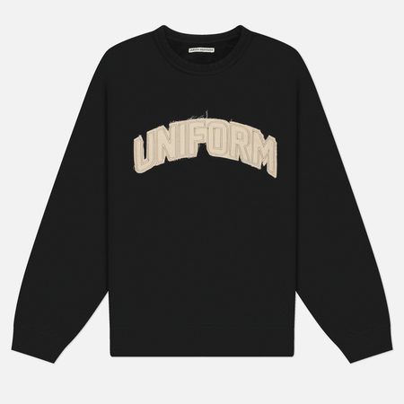 Мужская толстовка uniform experiment Cut-Out Logo, цвет чёрный