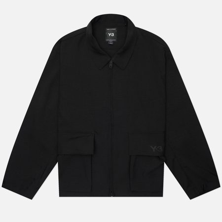 Мужская рубашка Y-3 Sport Uniform Blouson, цвет чёрный