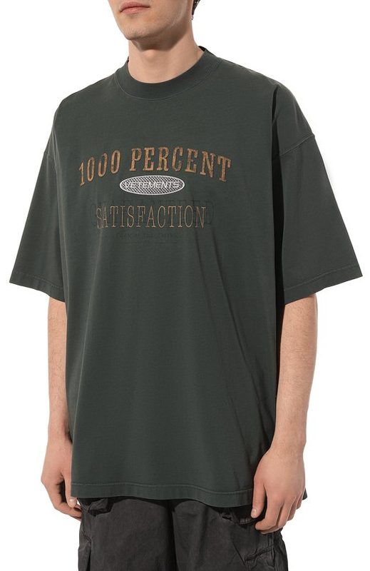 Хлопковая футболка VETEMENTS 3