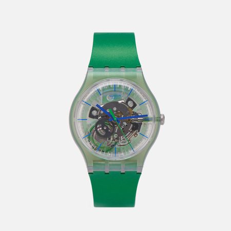 Наручные часы Swatch Shimmer Green, цвет зелёный