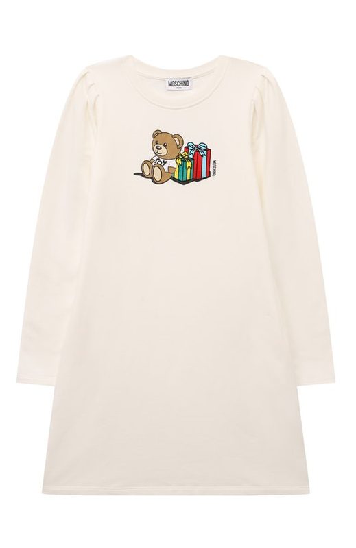 Хлопковое платье Moschino
